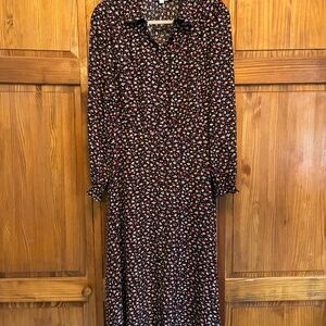 Loft Long Sleeve Dress Sz 12